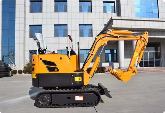 Basit 1.5km / H Mini Ekskavatör Makinesi / Kazı Makinesi, Tarım Ağırlığı 800kg