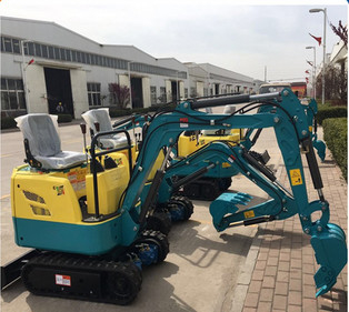 Çiftlik Kompakt Digger Mini Ekskavatör Makinesi 800kgs Mini Kazı Ekipmanı 900kgs