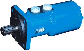 BM3 Danfoss / Eaton Değiştirme Yüksek Verimli Hidrolik Yörünge Motoru BM3 Düz Φ25 / Φ30 düz 8